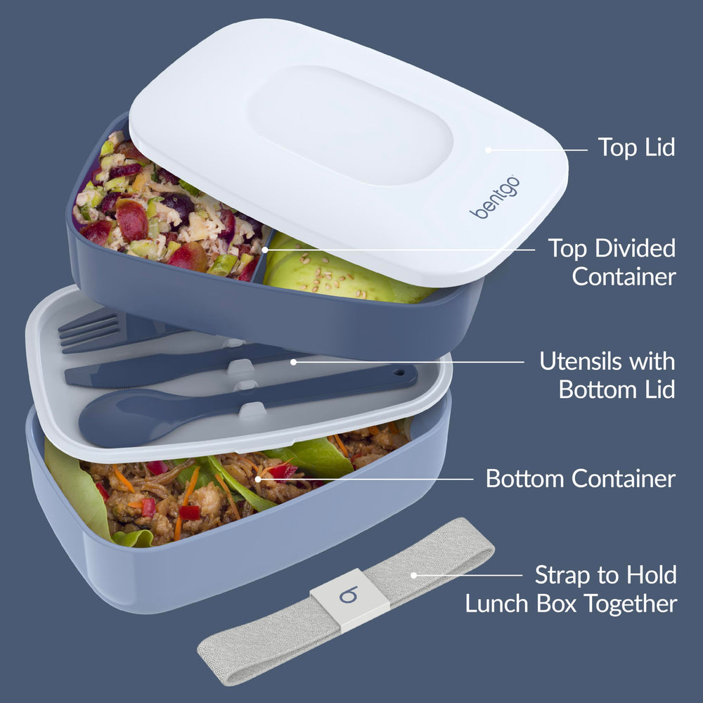 Bentgo inside a backpack showing scale and portability benefit