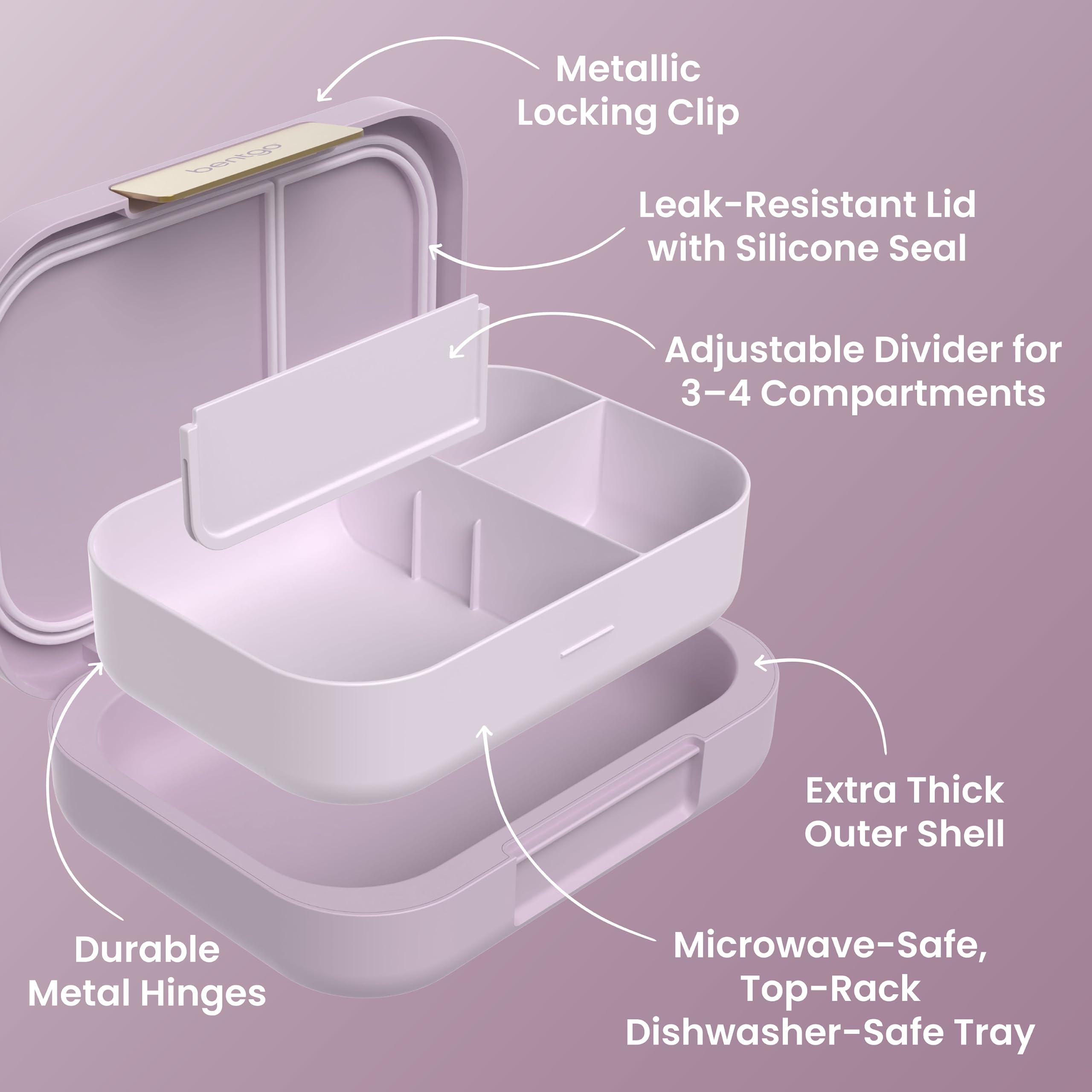 Bentgo in use at office desk with lunch packed benefit: convenient everyday dining