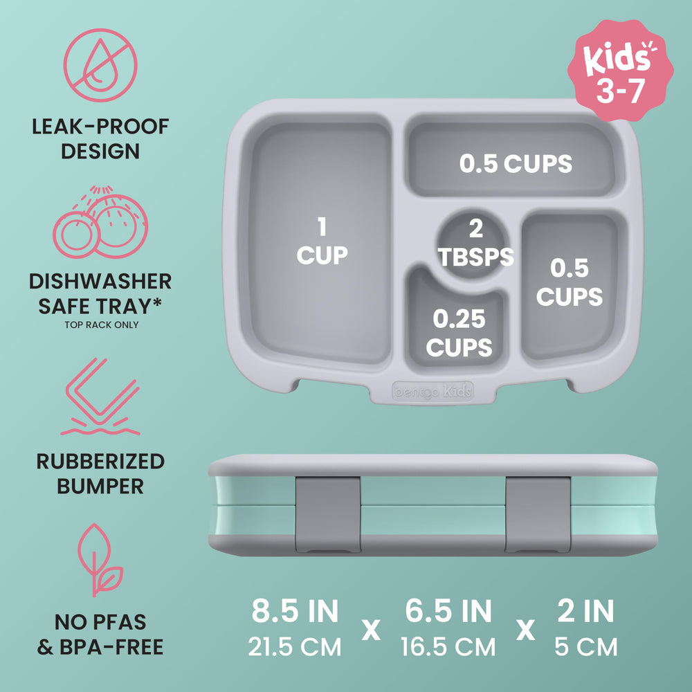Bentgo tucked inside a child’s backpack for compact transport convenience