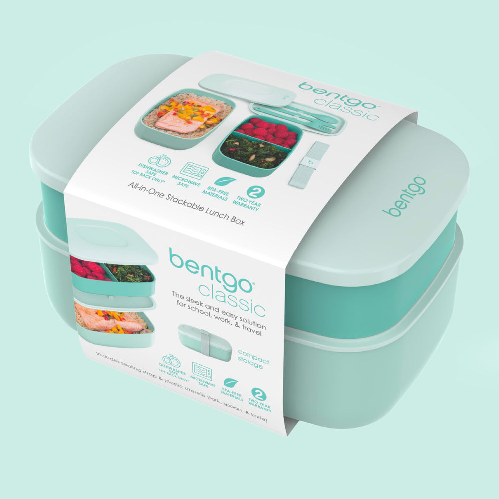 Bentgo lifestyle desk lunch scene promoting convenient workday meals benefit