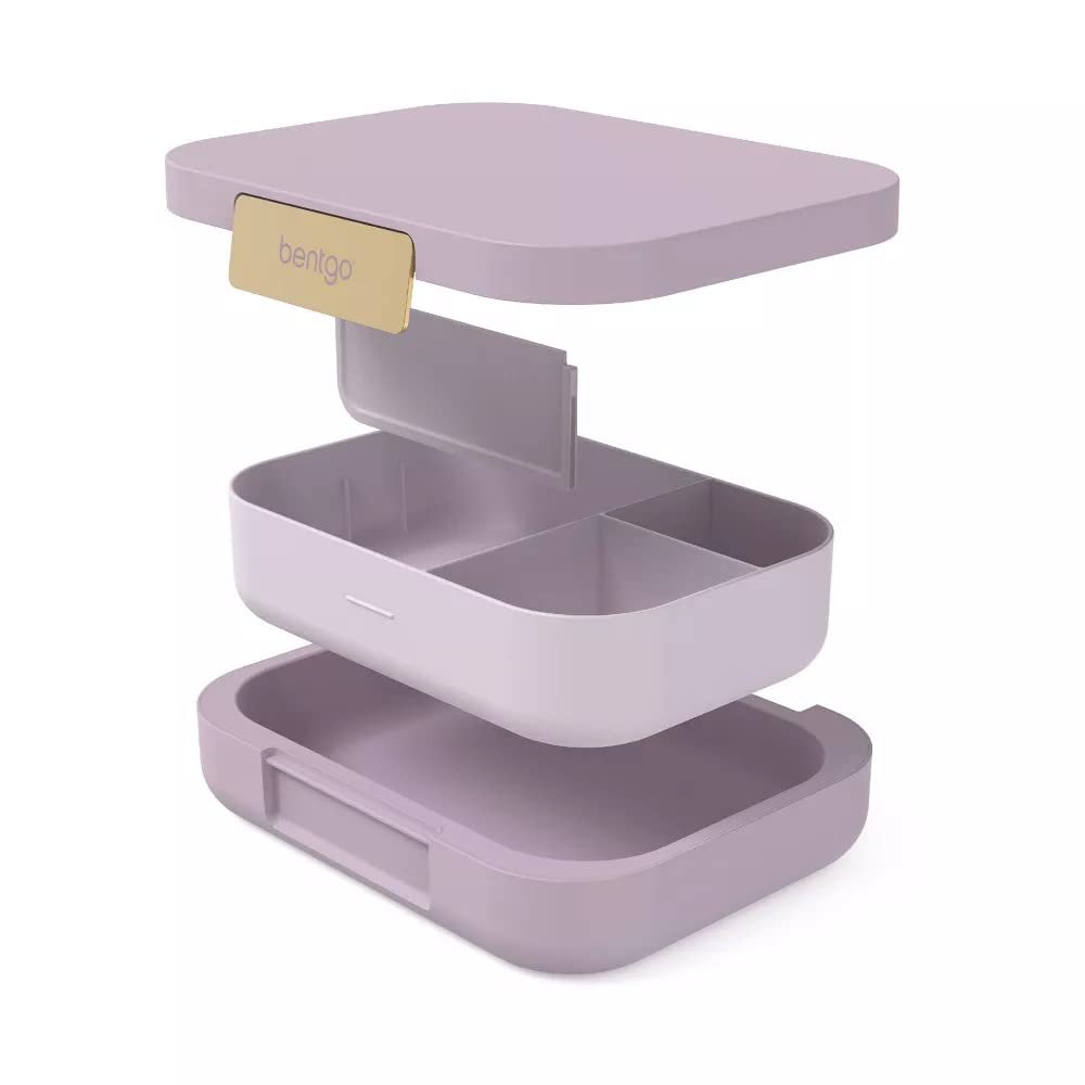 Bentgo metallic locking clip detail showing latch mechanism benefit: secure leak resistance