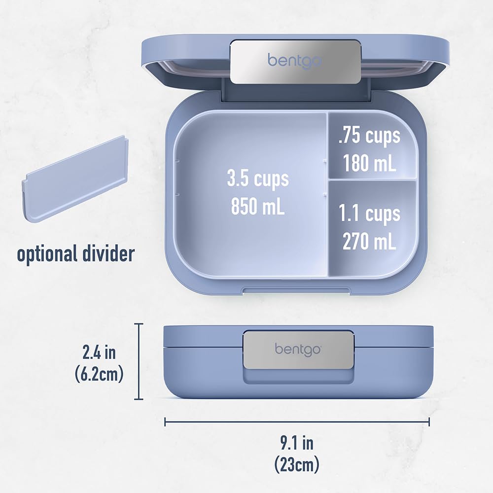 Bentgo Modern food tray inside microwave illustrating safe reheating convenience