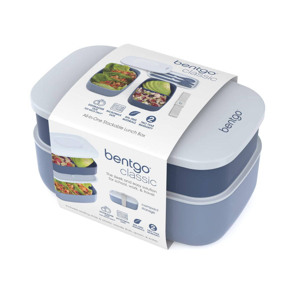 Bentgo nested storage illustrating compact stacking for space-saving benefit