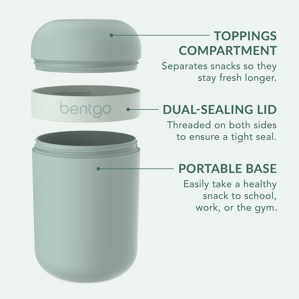 Bentgo lid seal detail highlighting dual-seal leak-resistant feature