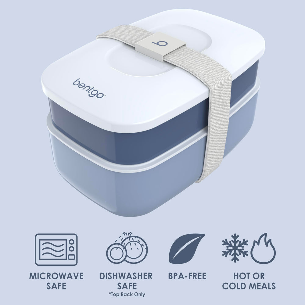 Bentgo built-in utensil set and nylon strap for convenient transport benefit