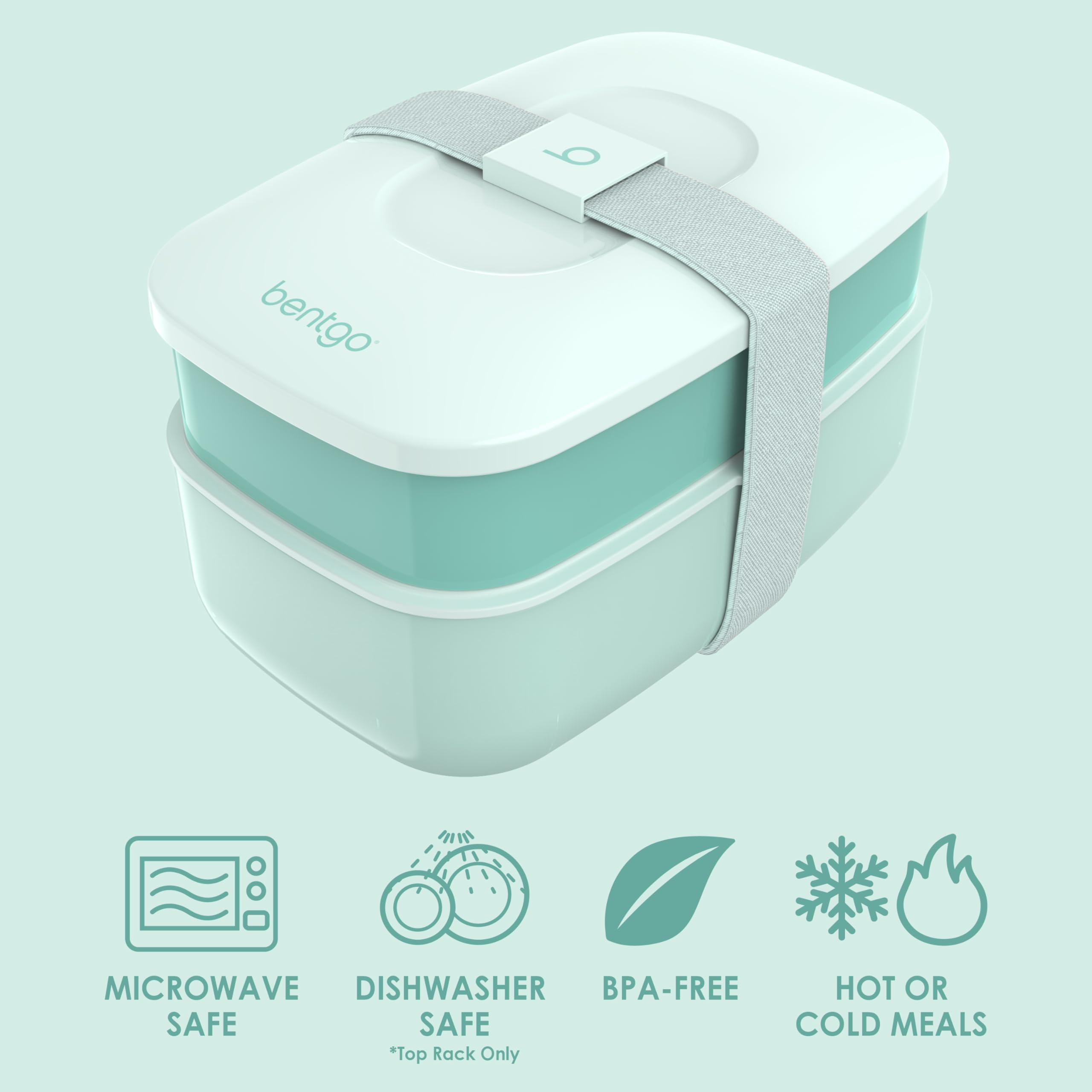 Bentgo utensil set and lid detail keeping cutlery handy benefit