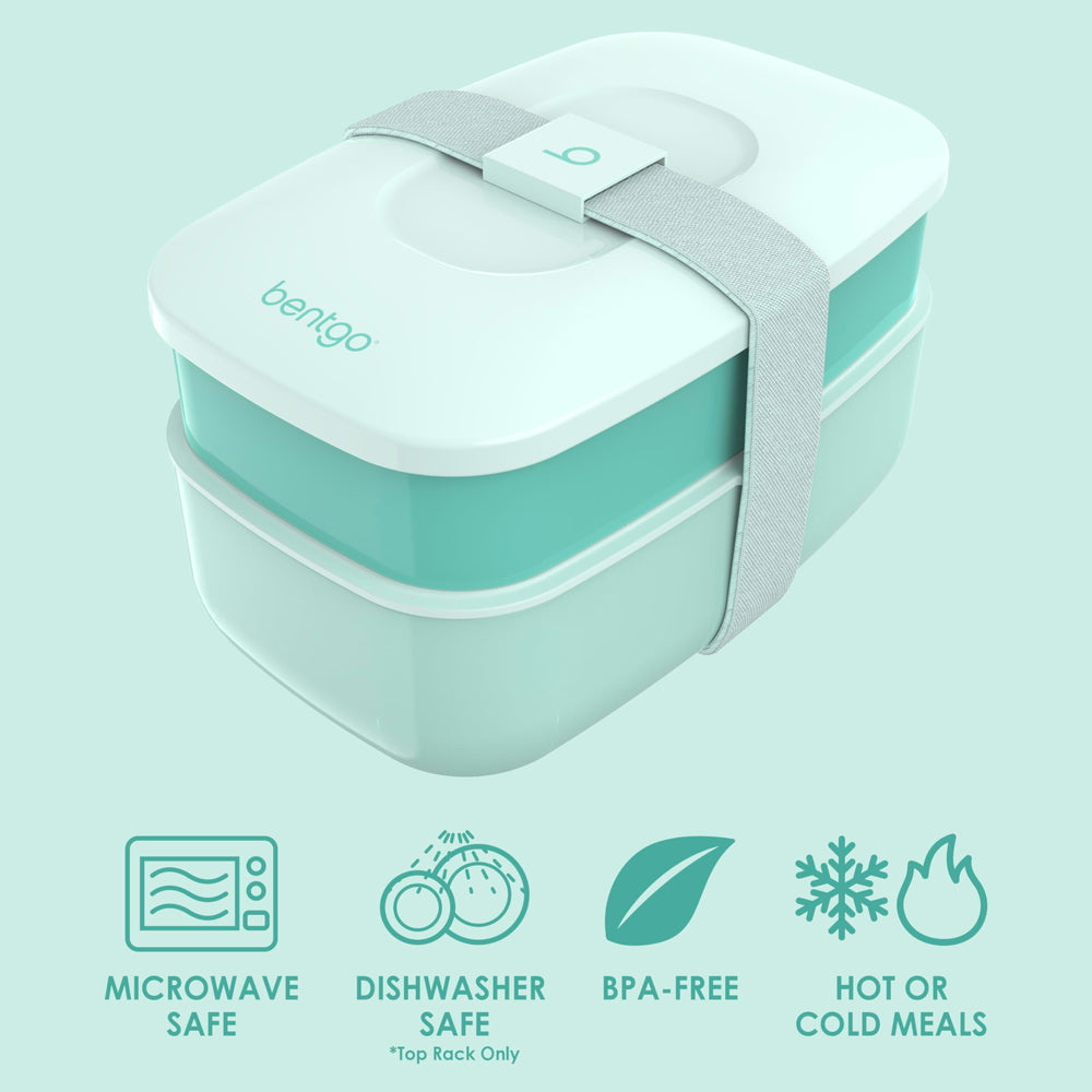 Bentgo utensil set and lid detail keeping cutlery handy benefit