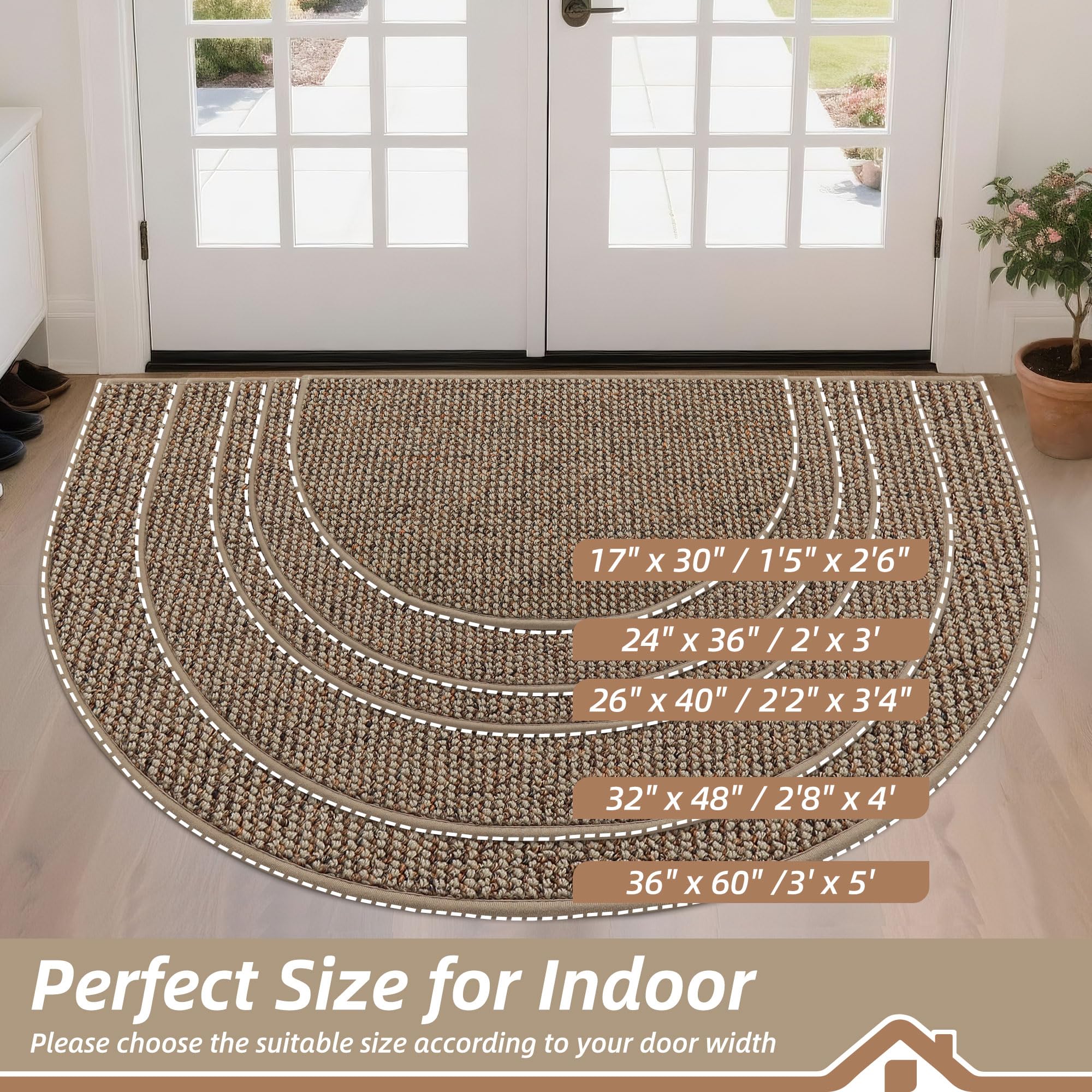 BEQHAUSE close-up fiber texture highlights dirt-trapping performance
