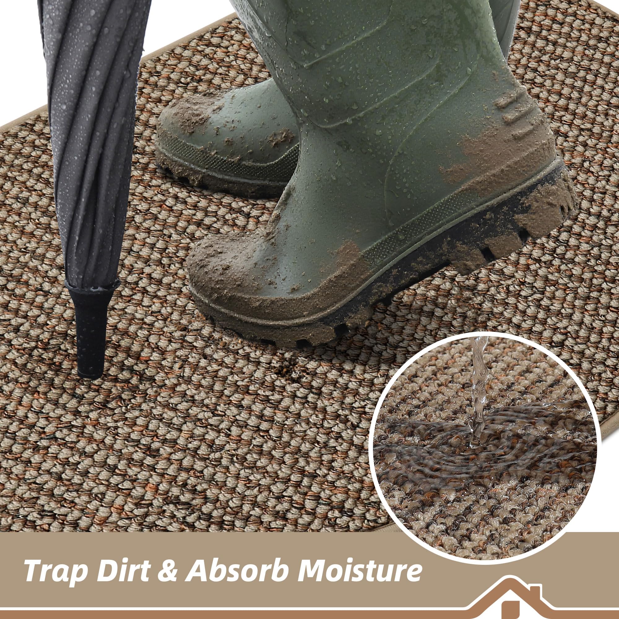 BEQHAUSE non-slip TPR backing detail ensures secure floor grip