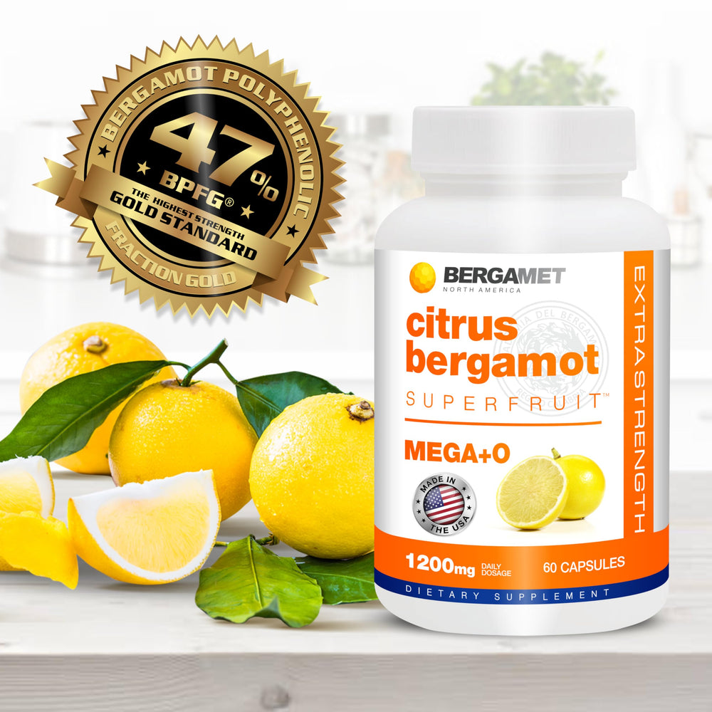 BergaMet capsules in hand demonstrating portable, daily-use convenience