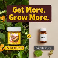 Berkland paste applied to an orchid node demonstrating easy, targeted use