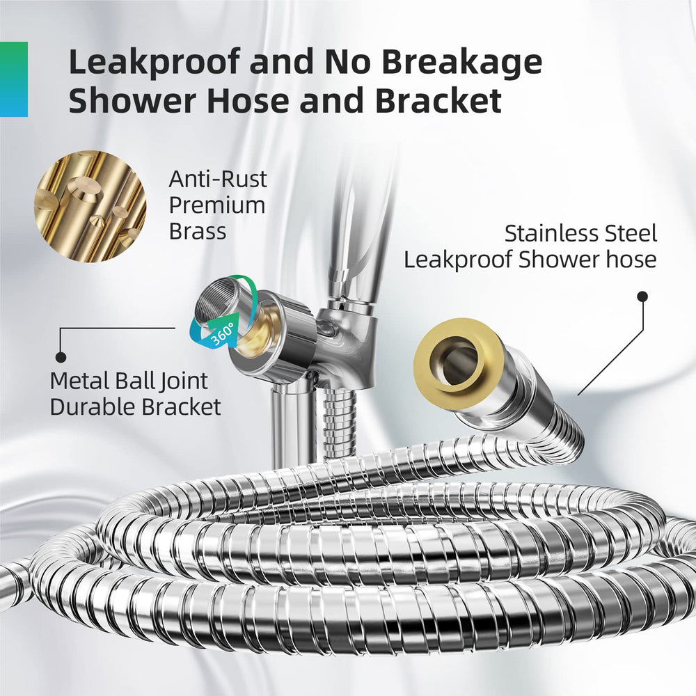 BESAQUO packaged set with hose bracket and fittings for quick installation
