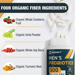 Besenify powder texture and capsule interior emphasizing strain integrity