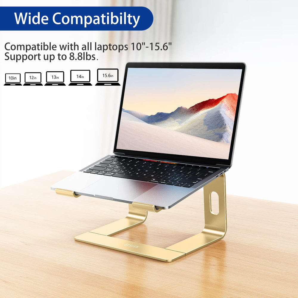 BESIGN LS03 rubber pad close-up protecting laptop finish and preventing slip