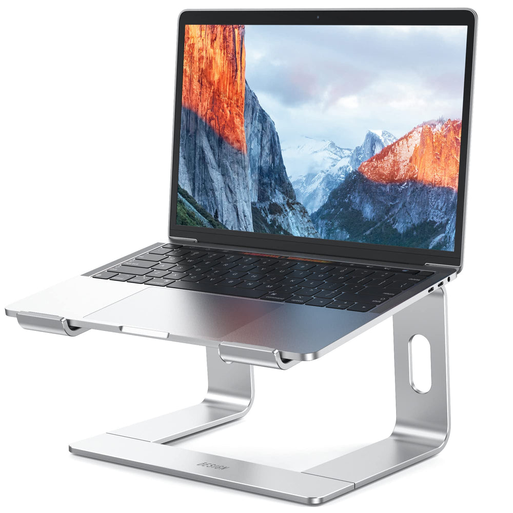 BESIGN LS03 front view showing sturdy aluminum frame and slim footprint