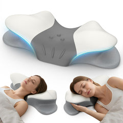 beslovo front view showing ergonomic contour and supportive shape for better sleep