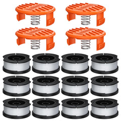 Bessport front packaging showing 12 AF-100 spools and 4 caps for quick replacement