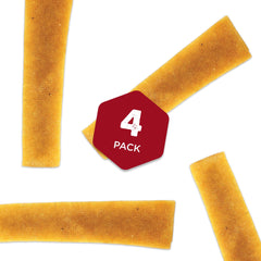 Best Bully Sticks size comparison beside ruler showing appropriate large chew sizing