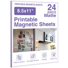 BEST CHOICE MAGNETS front packaging showing 24 matte magnetic sheets and quantity benefit