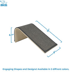 Best Pet Supplies Catify close-up of sisal texture showing durable fibers for long-lasting use