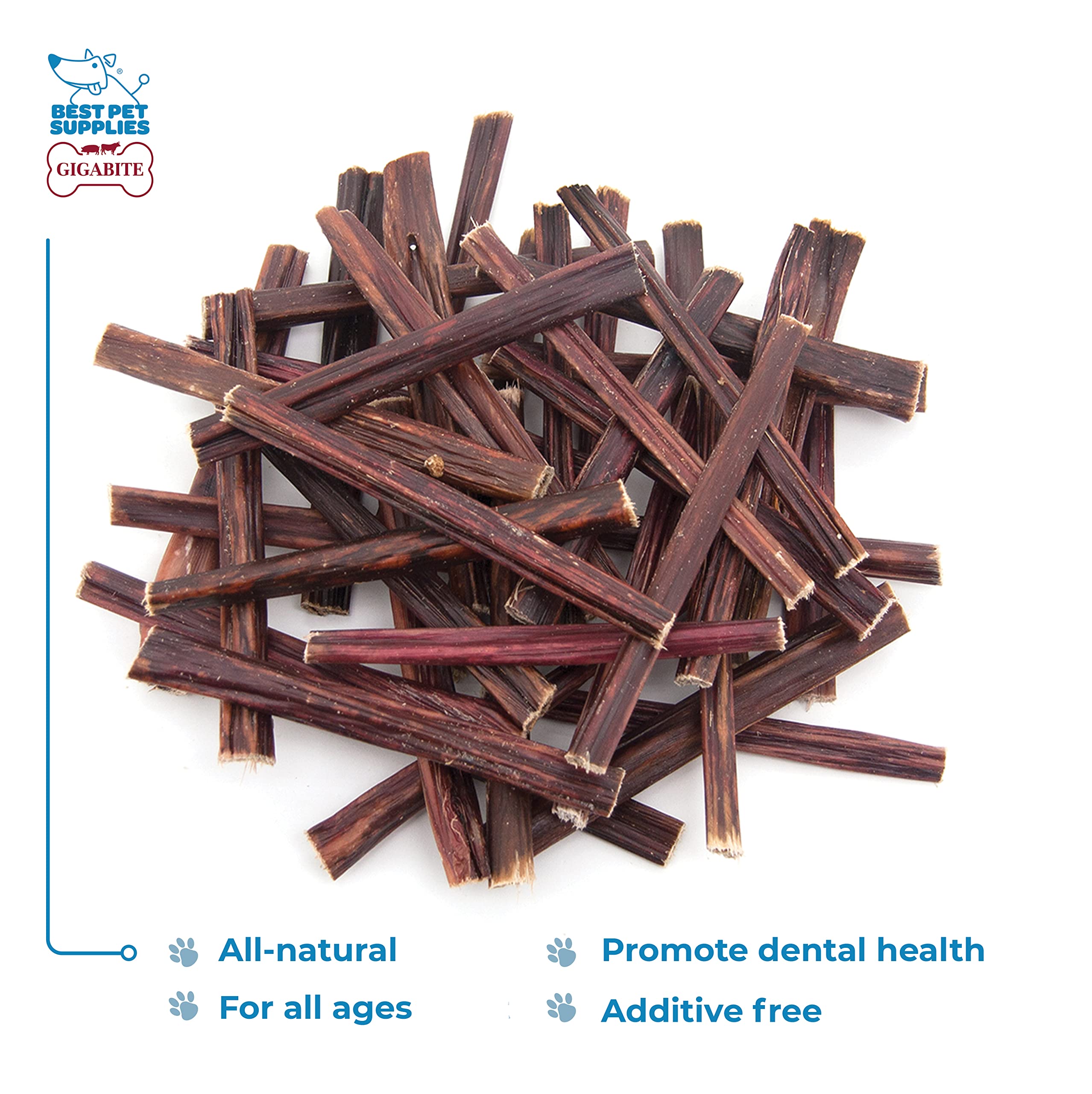 Best Pet Supplies close-up of beef esophagus texture for chewing
