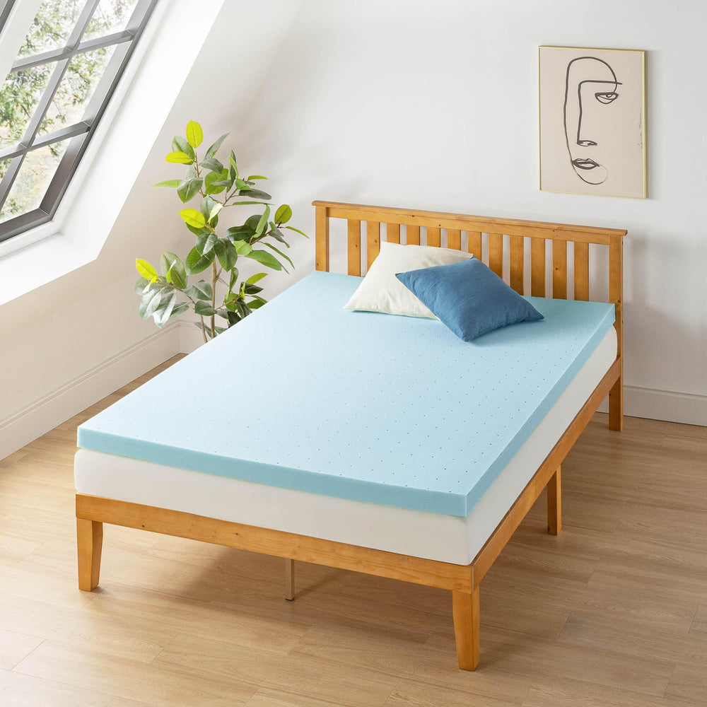 Best Price Mattress rolled compressed topper being unboxed for quick setup