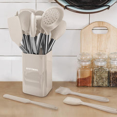BESTZMWK stainless steel handle close detail highlighting durable construction