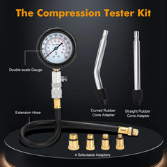 BETOOLL gauge close-up displaying dual-color 0–300 psi scale for easy reading