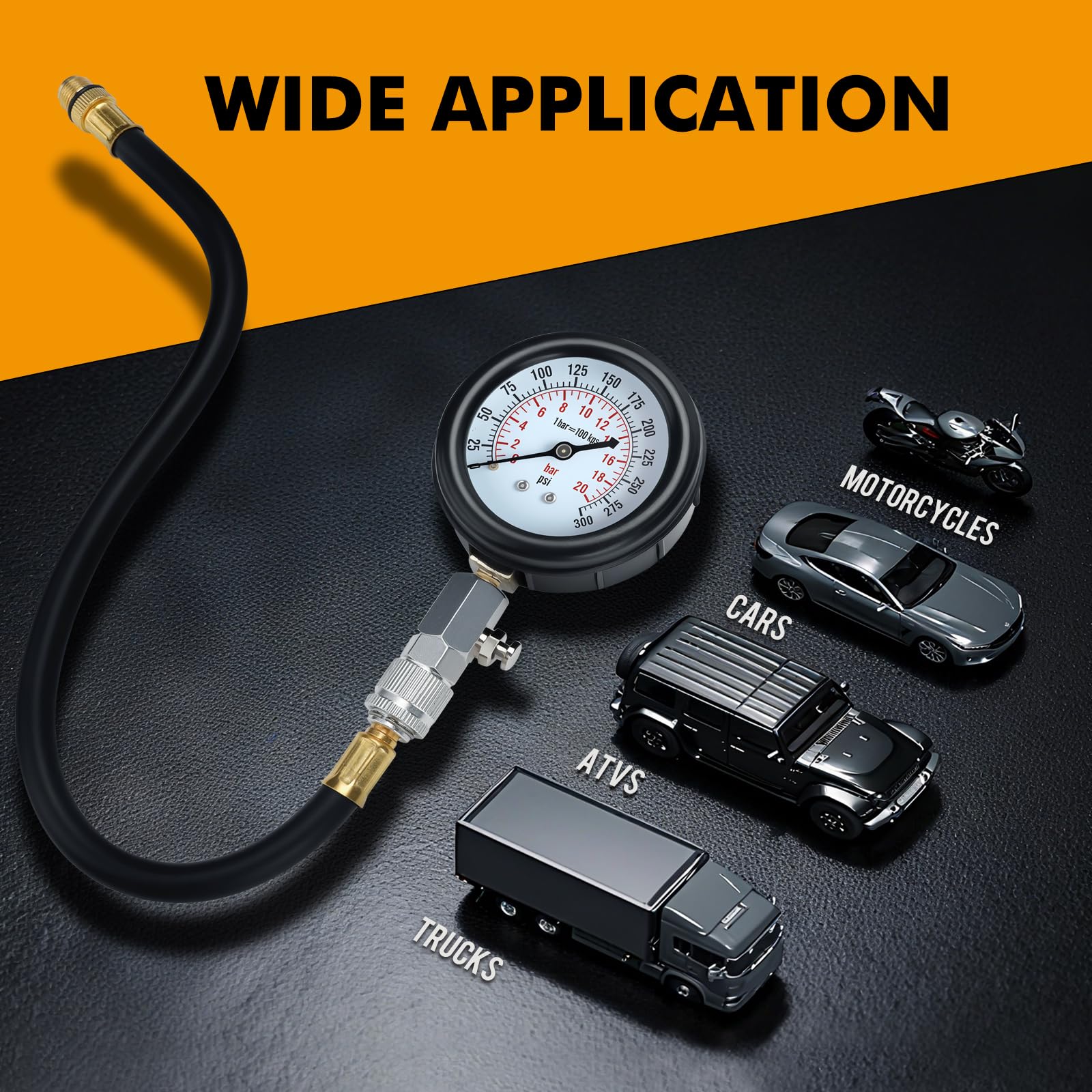 BETOOLL kit in use on a motorcycle engine demonstrating practical diagnostic benefit
