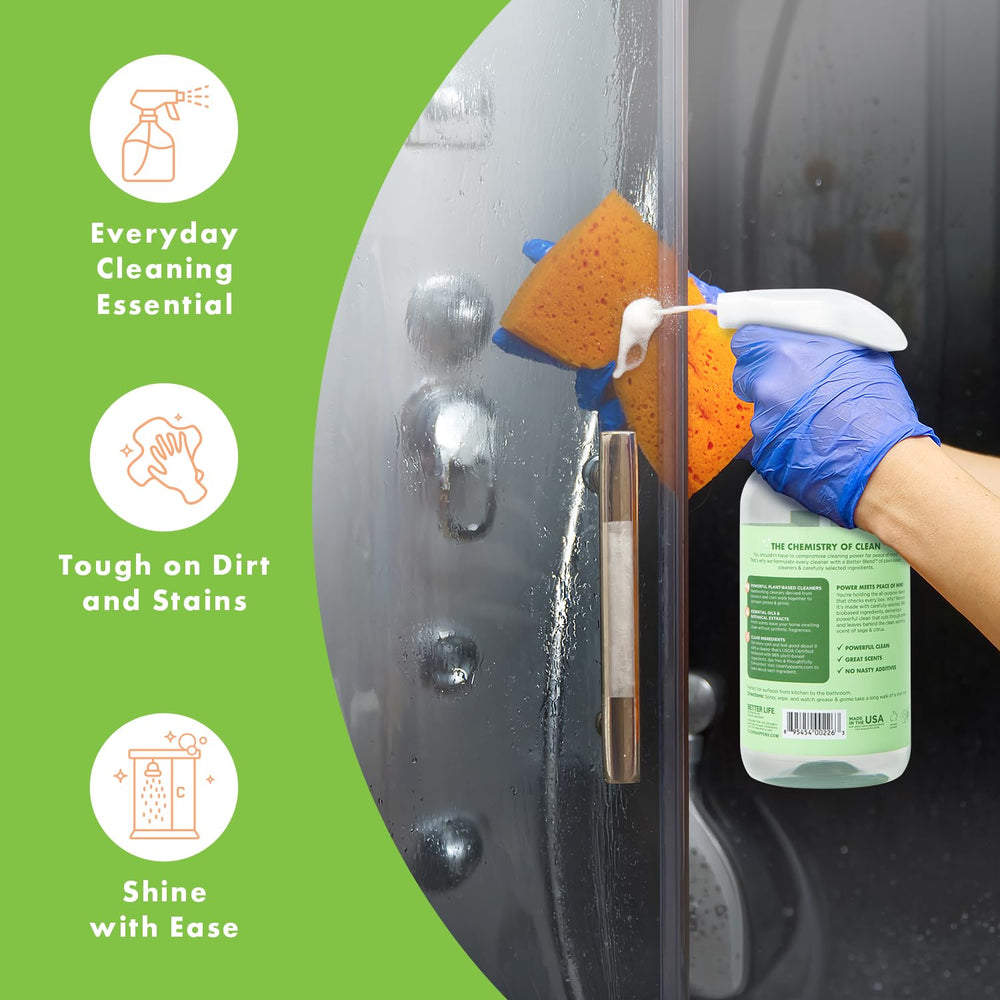 Better Life spot cleaning upholstery fabric, lifts stains without harsh smell