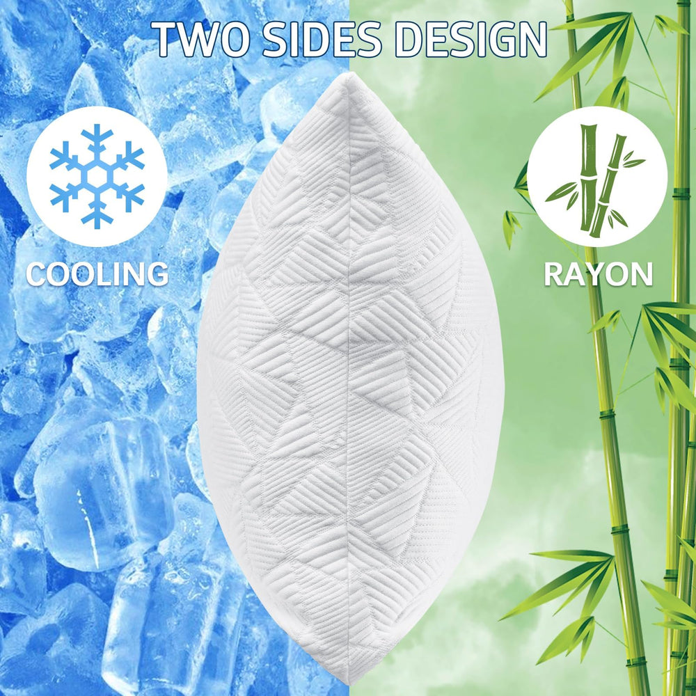 BETU close-up shredded memory foam texture providing airflow and contouring support