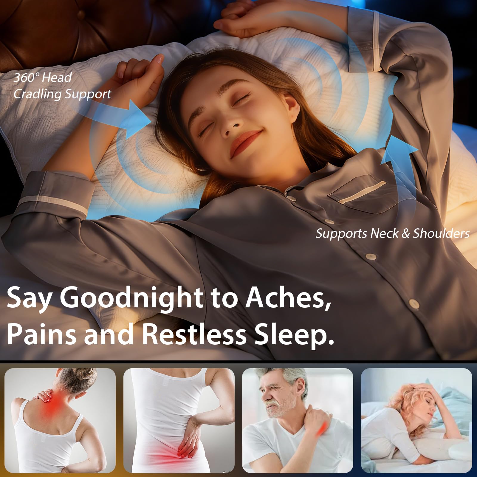 BETU ice-silk cooling side visible with silky fabric offering cool-to-the-touch comfort