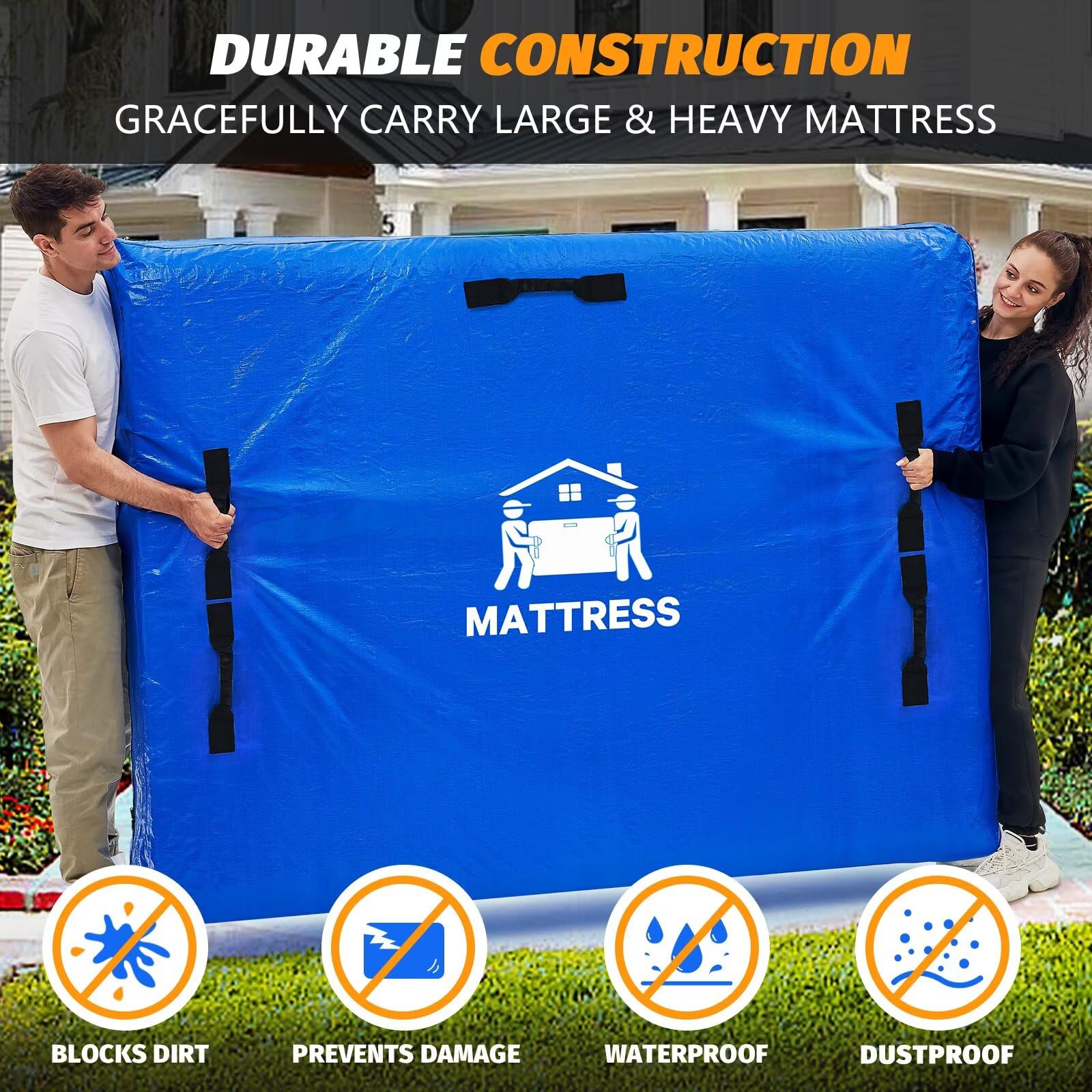 BETU size comparison showing queen mattress fit for accurate selection