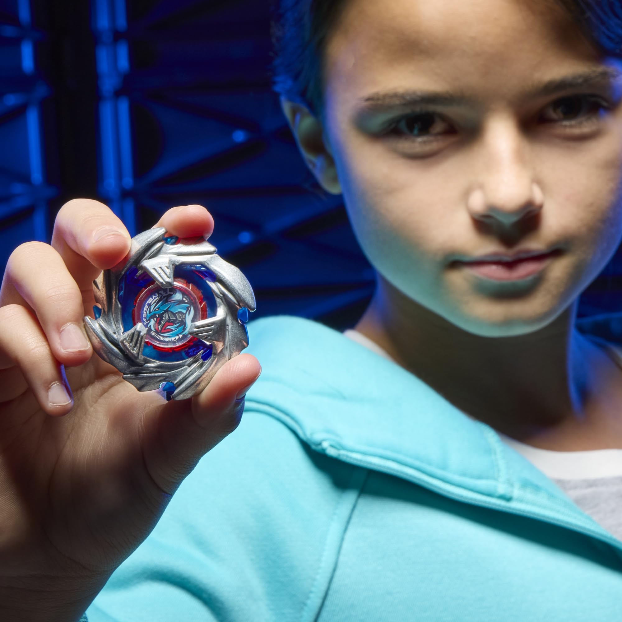Beyblade Cobalt Dragoon parts layout illustrating modular customization options