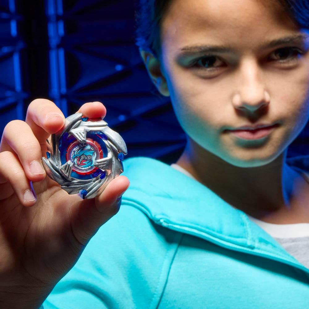 Beyblade Cobalt Dragoon parts layout illustrating modular customization options