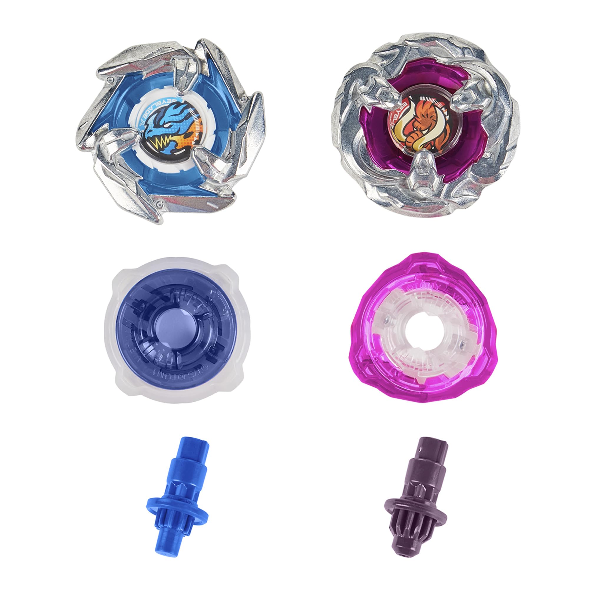 Beyblade X launchers with ripcords showing quick-fire setup for instant matches
