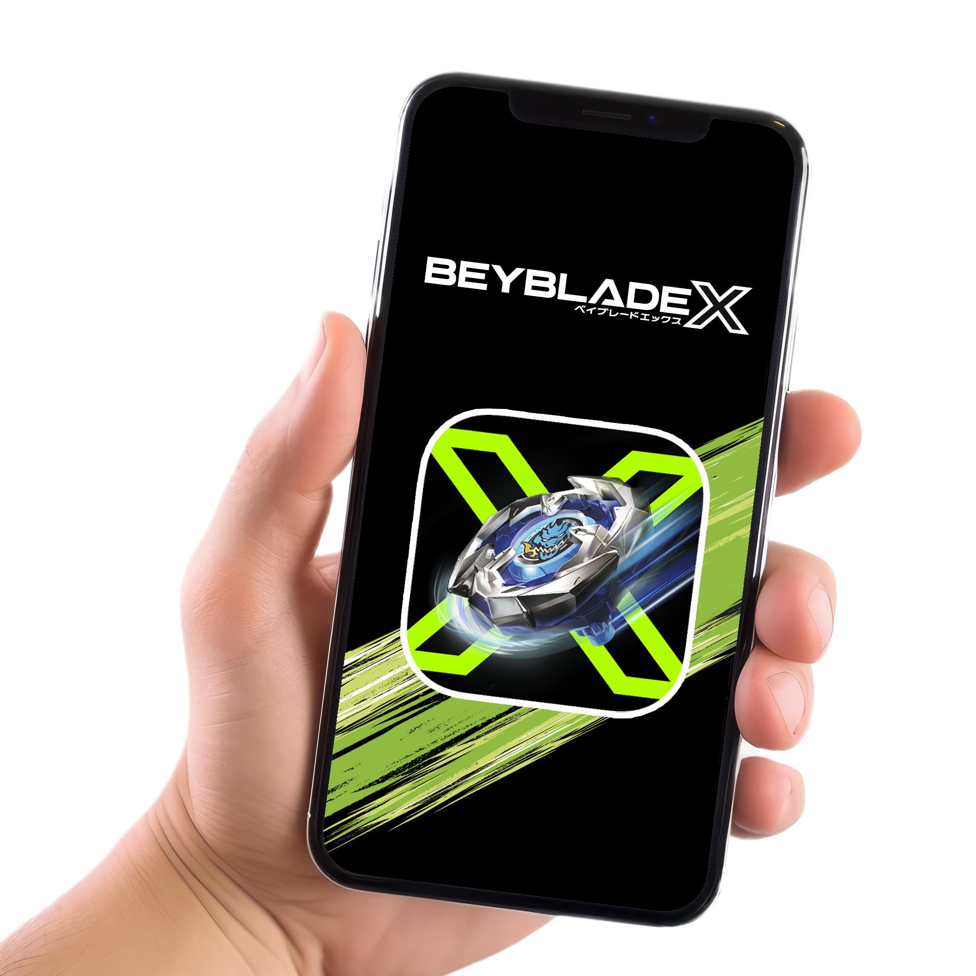 Beyblade X disassembled layers showing blade ratchet and bit for customization ease