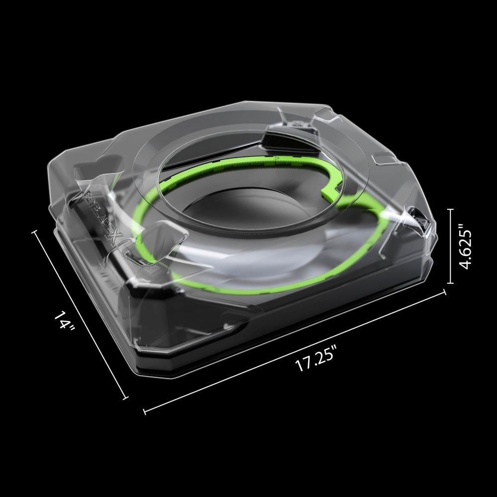 Beyblade X scale comparison showing stadium size relative to tabletop for space planning