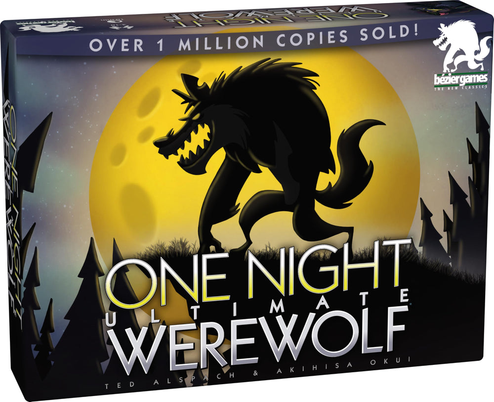 Bezier Games front box showing game title and lively artwork, attracting players
