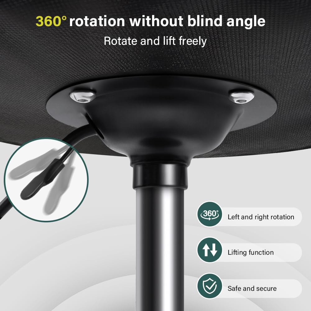BFTOU five-wheel base image showing smooth mobility and stability