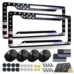 BGGTMO frame front view showing black flag and sleek protection