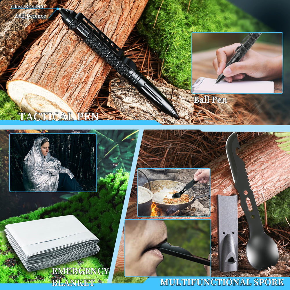 BHYTAKI emergency blanket deployed outdoors offering warmth retention and lightweight shelter