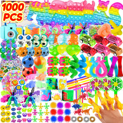 BicMan front packaging showing assorted fidget toys and bulk value