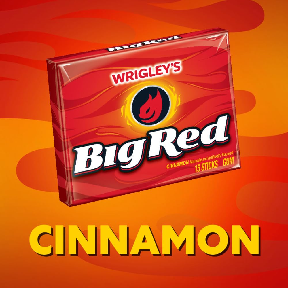 BIG RED label and nutrition facts close-up clarifying ingredients and informed choice benefit