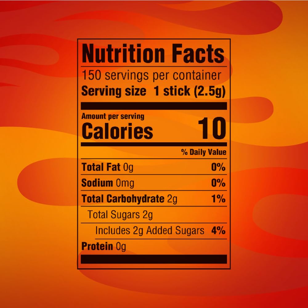 BIG RED single stick wrapper close-up highlighting hygiene and convenient portability for on-the-go use