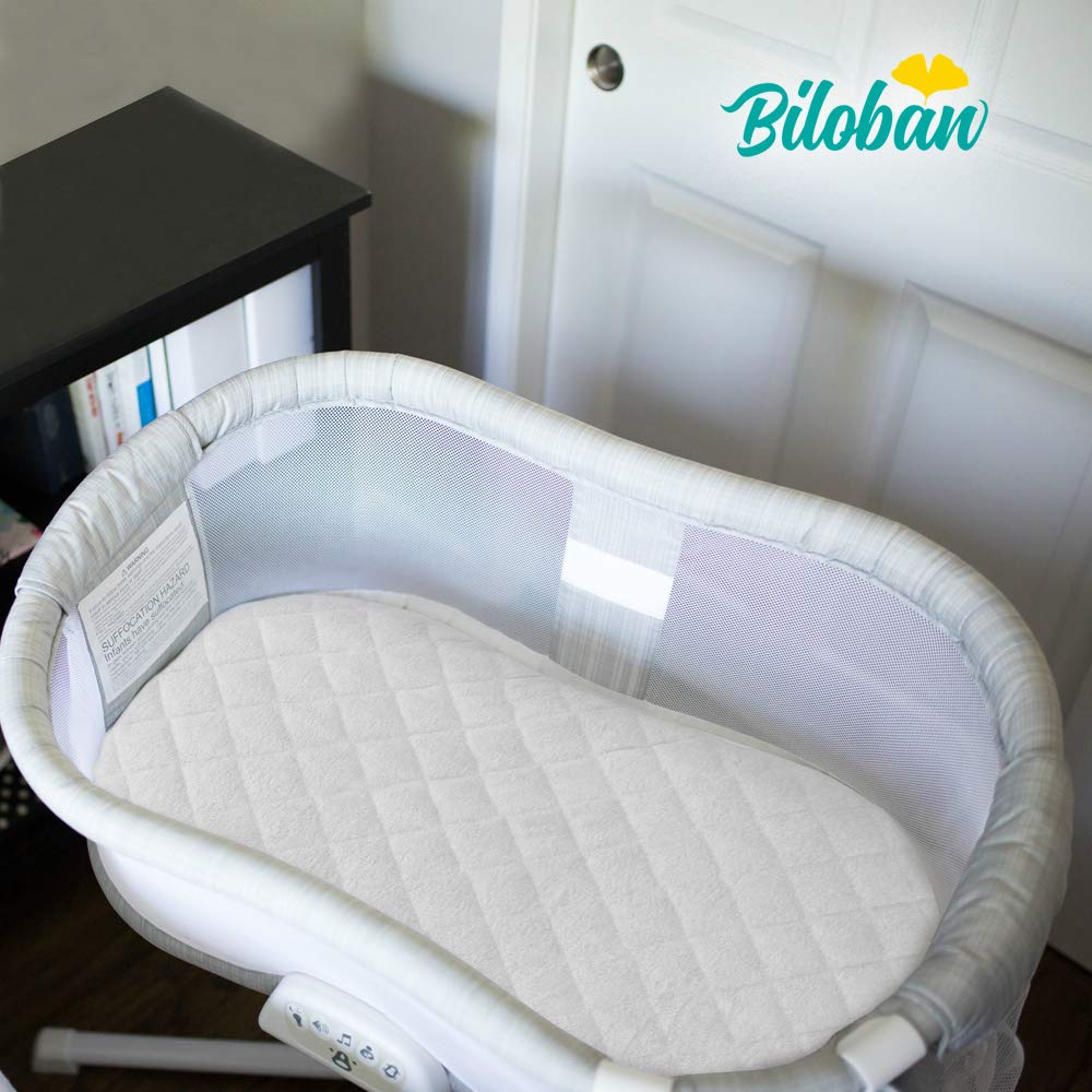 Biloban pad in nursery setting highlighting clean look and peace of mind