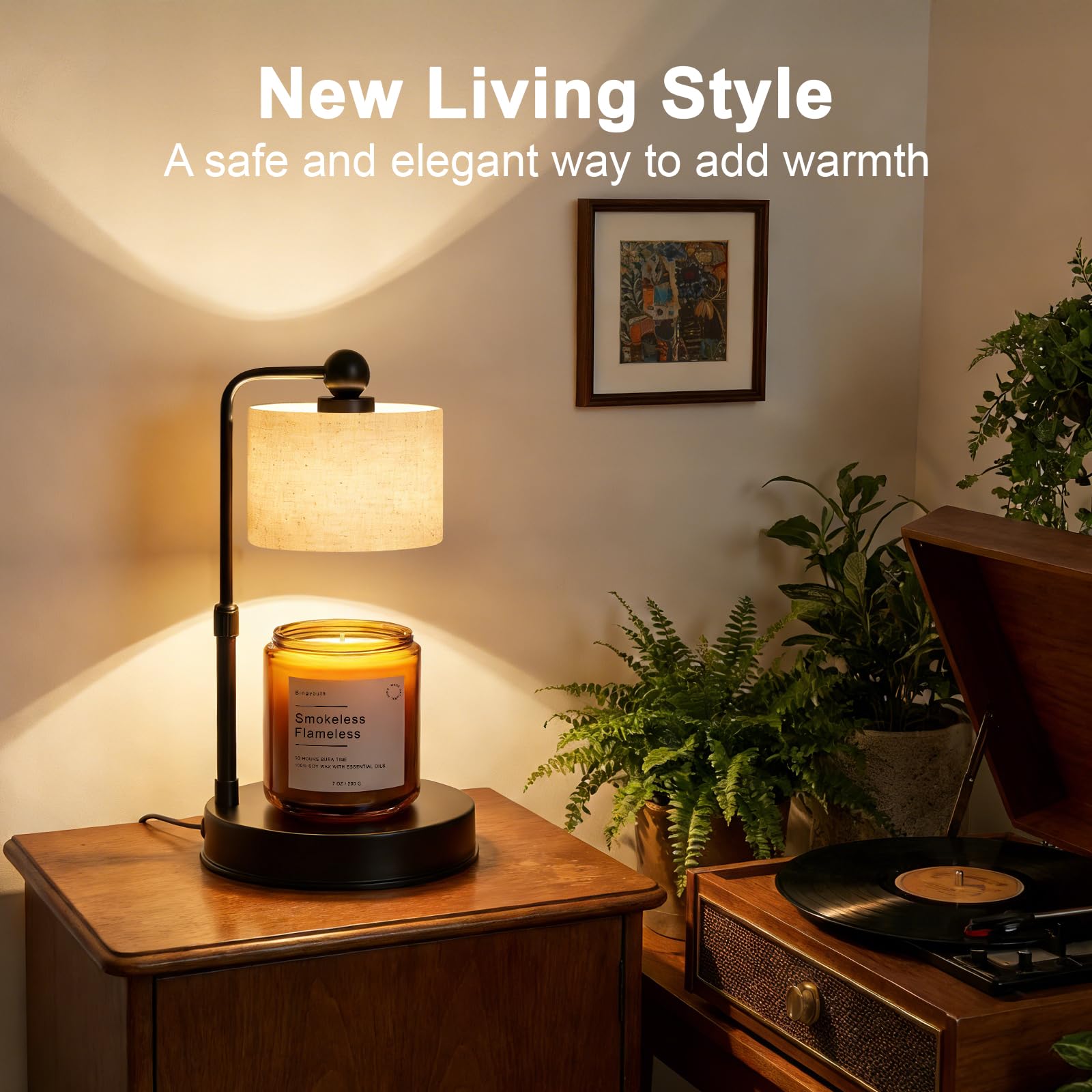 Bingyouth dimmer and timer controls for custom brightness and automatic shutoff
