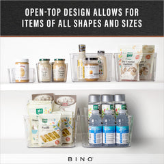 BINO plastic texture and rounded edge detail for safe grip benefit