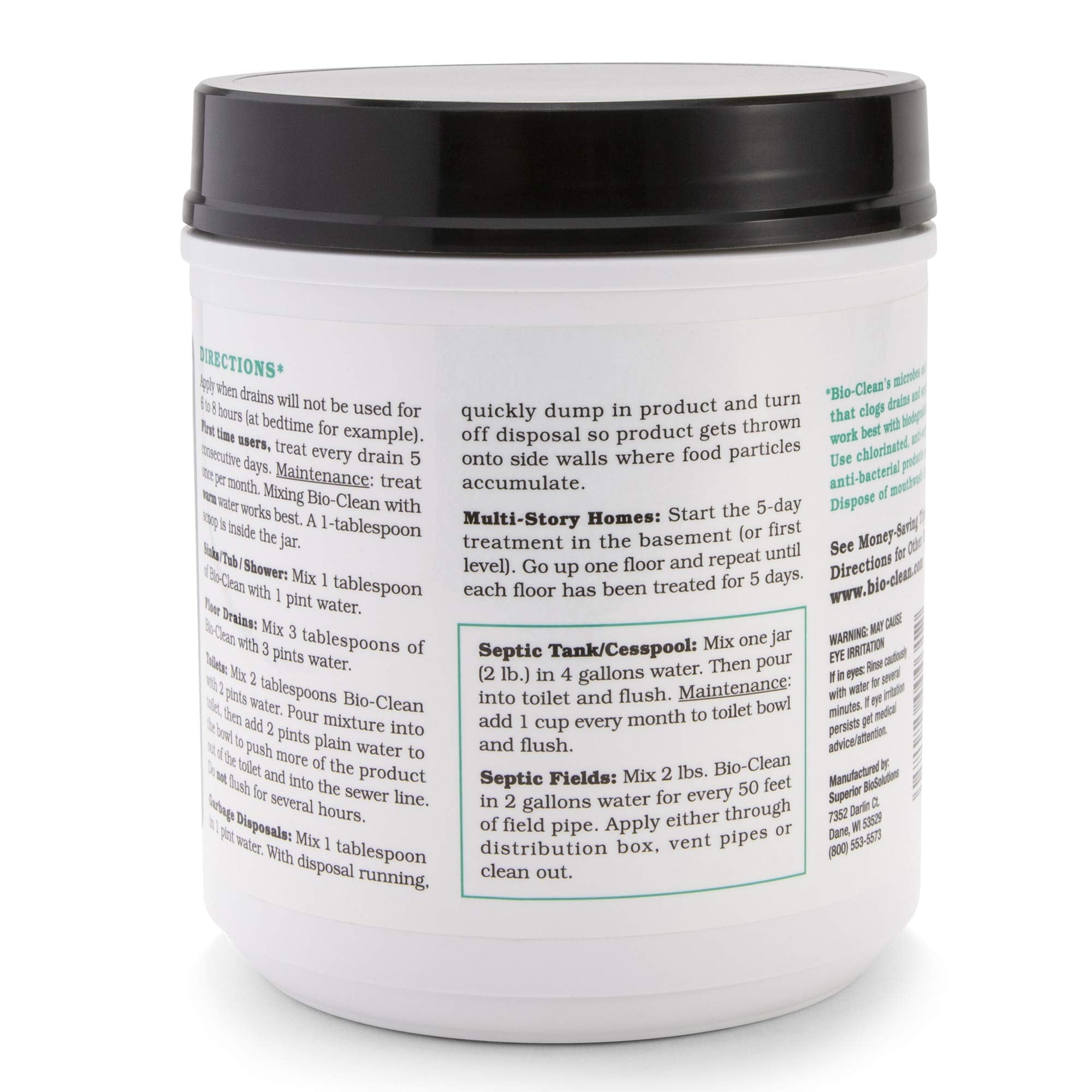 Bio-Clean powder close-up texture highlighting natural enzymes and microbes
