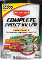 BioAdvanced 10 lb bag front packaging showing product and coverage benefit